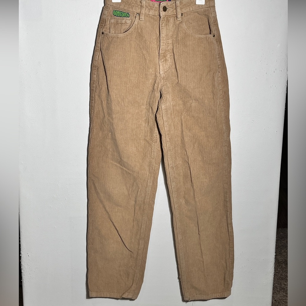 Empyre Girls Beige Corduroy Skate Pants sz 2 - Picture 3 of 12